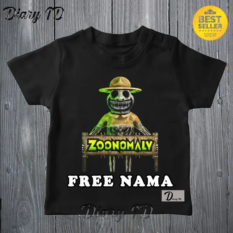 BAJU KAOS ATASAN ANAK ZOONOMALY BAHAN 100% KATUN COMBADE BISA FREE NAMA Fashion 0