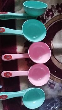 Product Review of Centong Sendok Cetakan Nasi Bulat Setengah Lingkaran alexish Mamiku / sekop nasi / Rice Mould Ladle from D**a 0