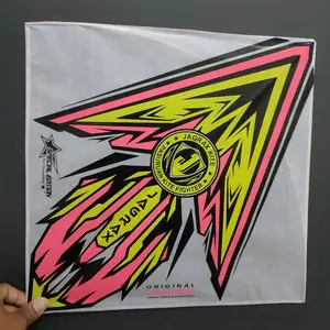 [10+1 Pcs] Layangan Shukoi Turnamen 3 Warna Motif Mix Full Bambu Petung Khusus Player