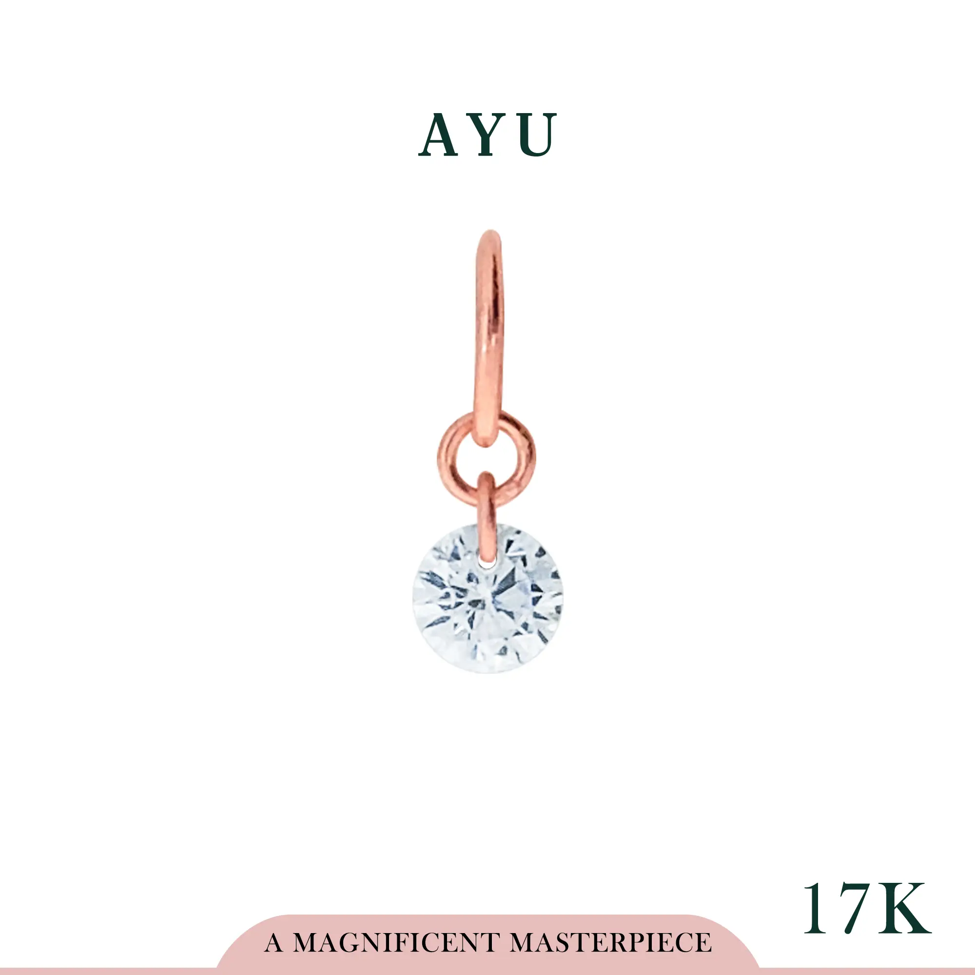 AYU Liontin Emas - Candy Pop Pendant 17K
