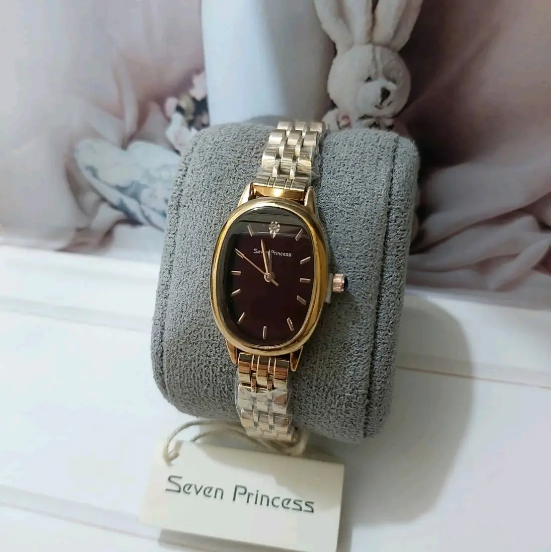 JAM TANGAN CEWEK WANITA ELEGANT ORIGINAL BERGARANSI DIKIRIM MENGGUNAKAN BOX Watches bercahaya hitam