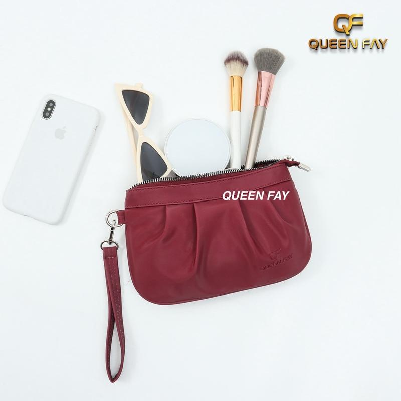Queen Fay Lyona Pouch Chocoli Tas Dompet Multifungsi Waterproof Anti Air Kekinian Muat Banyak 5