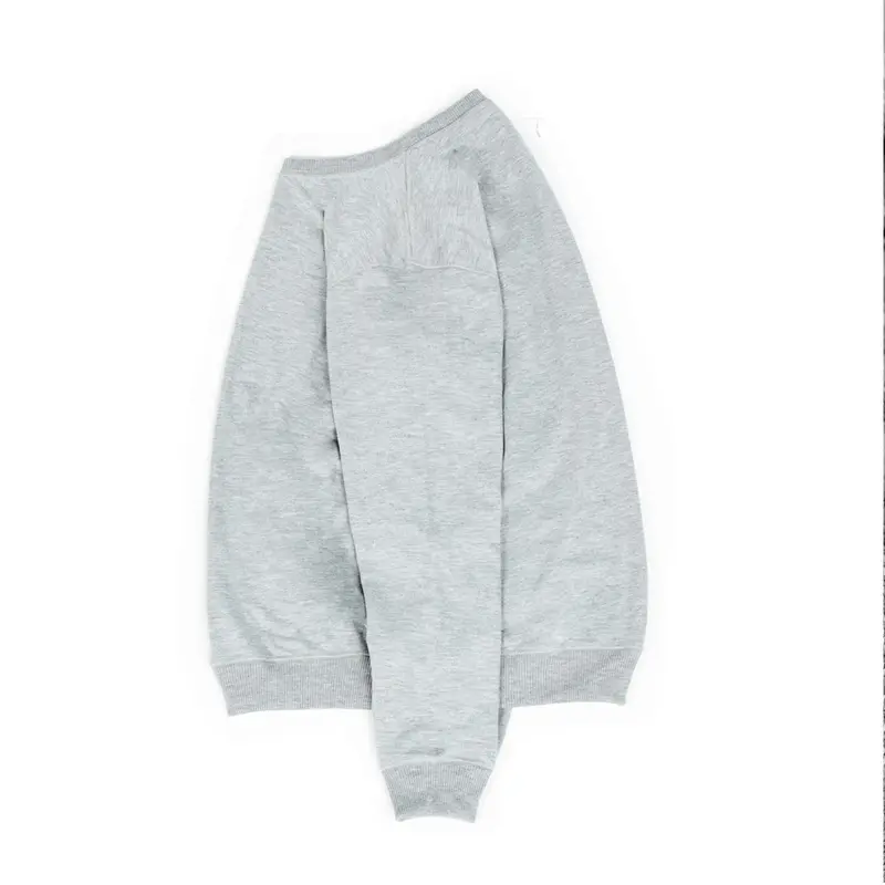 Barera Sweater Crewneck Cozyterry Abu Misty Unisex Basic Nyaman Pria Wanita 2