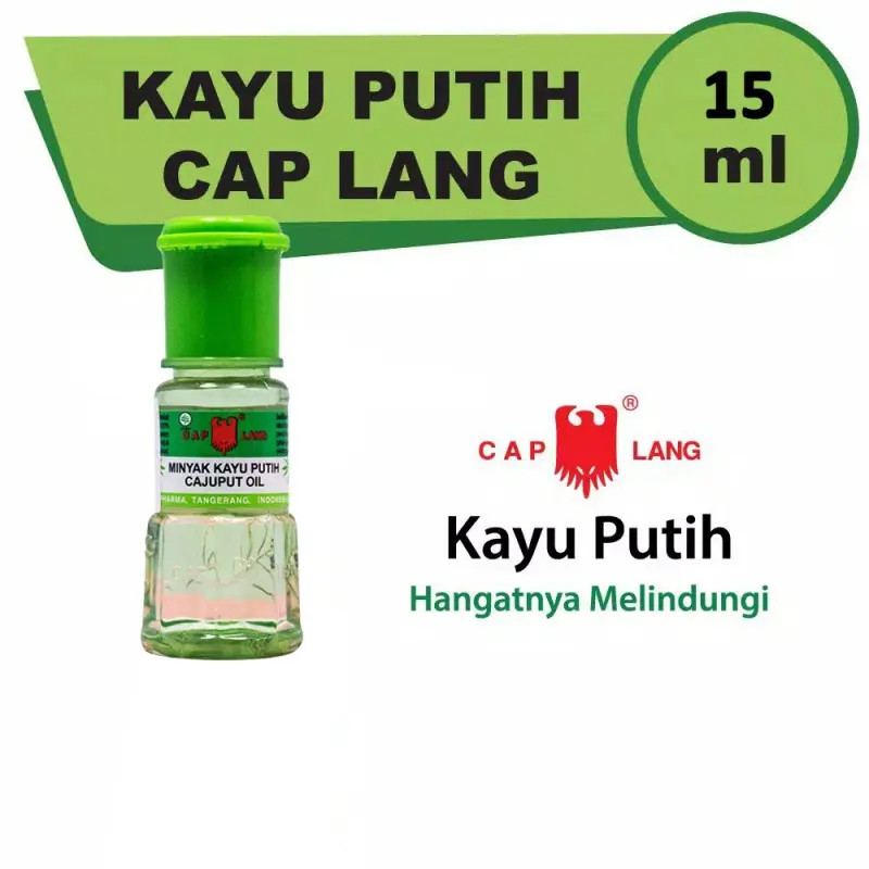 Minyak Kayu Putih Cap Lang MKP Cajuput Oil 30ml untuk Tubuh dan Gatal 3