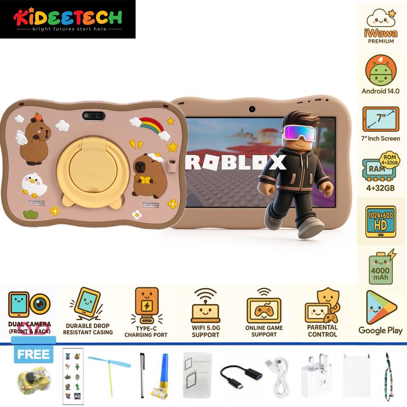 Kideetech Capybara 7-Inch 4GB + 32GB / 8-Inch HD 6GB+128GB Wifi ...