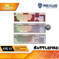 Gambar KEYBOARD REXUS BATTLEFIRE RX-K9E V2 - Gaming Keyboard - Cream-Brown dari Techno Computer Bali Kota Denpasar 1 Tokopedia