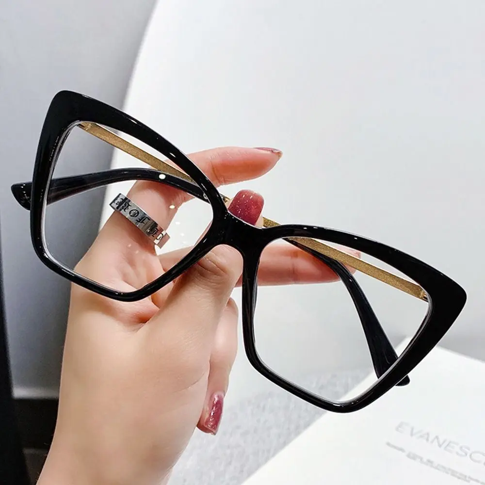 Fashion Durable Eye Protection Oversized Eyeglasses Anti-Blue Light Glasses Ultra Light Frame Computer Goggles