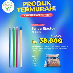 Saliva Ejector ( Penyedot Cairan ) tersedia pilihan warna - Suction