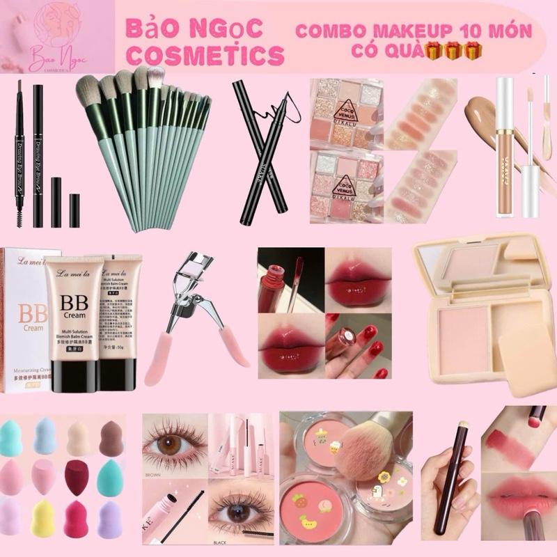     TẾT BÁN CHẠY  COMBO MAKE UP 13 MÓN TRANG ĐIỂM TẠI NHÀ CƠ BẢN ĐẦY ĐỦ 