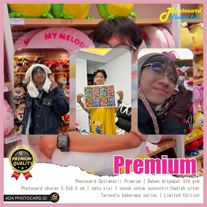 Photocard Sptrakorii Premium Series 1 dan 2 isi 40 Pcs Fanmade | Bonus Ganci, Rare Card, 2 PC random, Stiker dan Iner Sleeve | Bisa COD, Langsung kirim 6