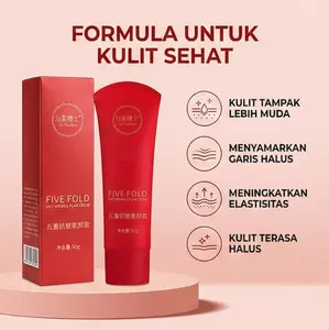 【Beli 1 Gratis 1】Krim pelembab/melembabkan/mencerahkan/tidak meninggalkan noda/pelembab 5 langkah/cocok untuk tahap concealer/50g. Perawatan pemutih wajah/Krim pencerah/Alas riasan/Mencerahkan warna kulit/Penggunaan siang hari/Mencerahkan kulit wajah
