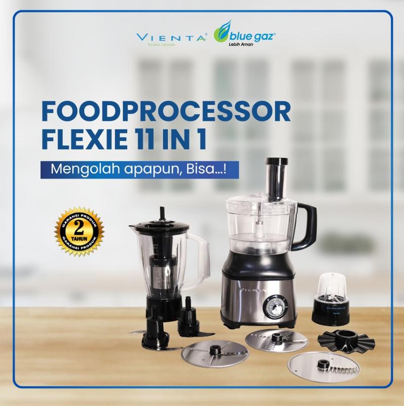 NEOZEN Tuctac Blender - Multifunction Blender Tuc Tac - White - Blender Multi Fungsi - Food Processor Flexie Tritan VIENTA 2