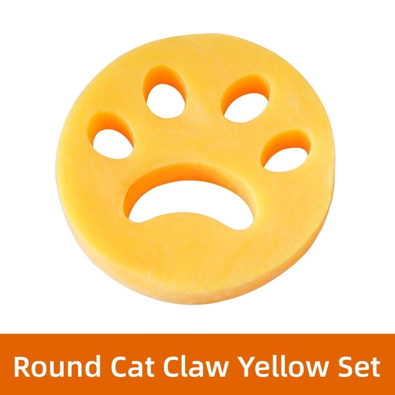 Product Introduction of A pack of 3 * pet cat paw hair removers for home cleaning, simple clothing dust remover, double-sided hair remover 5