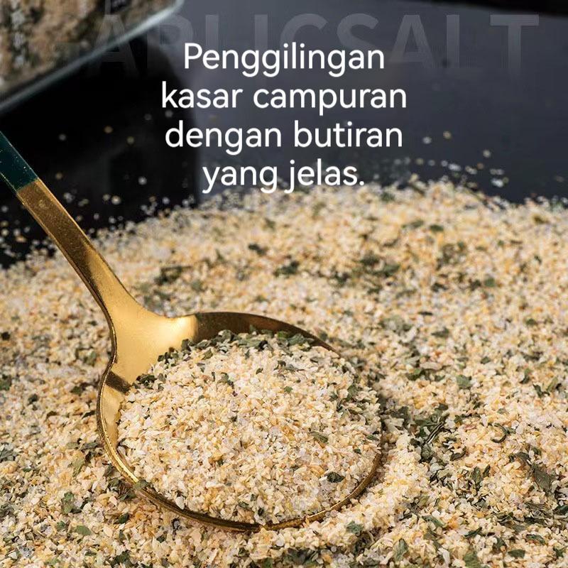 Parsley Garlic Salt Bumbu Tabur Bawang Putih - Rendah Sodium, Praktis & Sehat (0% Lemak, Tanpa MSG)