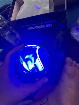 Product Review of IBRIGHT ZE 70 - Projector Biled 2.5inc Blue Lens ibright ze 70 High Low Putih plus kipas pendingin from k**_ 1
