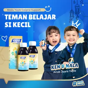 Yayle Exsipna | Teman Belajar Si Kecil | Ukuran 120 - 200 ml