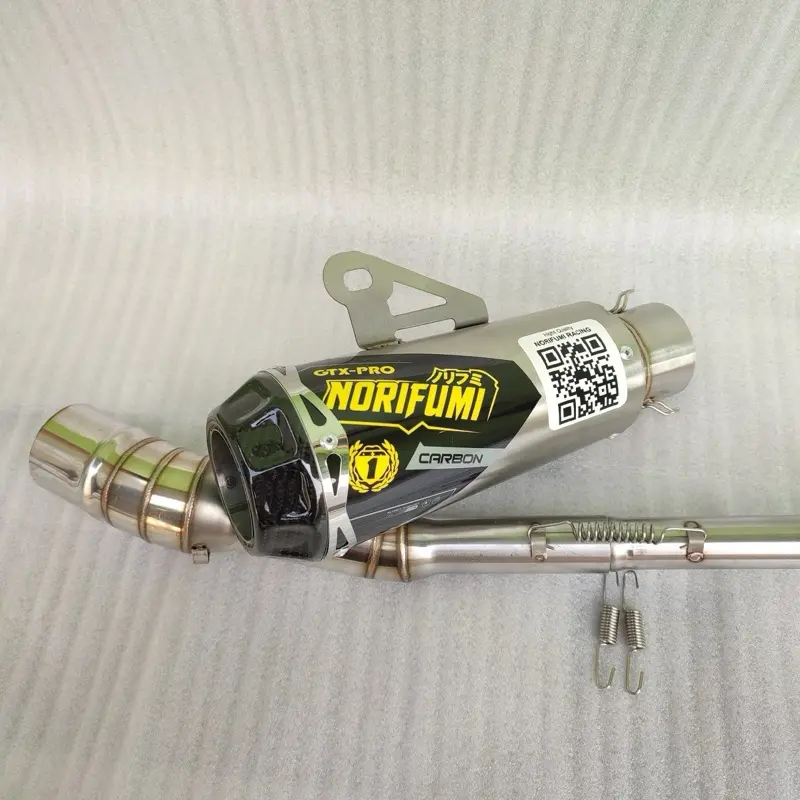 Knalpot norifumi gtx Jupiter Vega supra blade revo smash shogun supra x 125 supra fit DLL