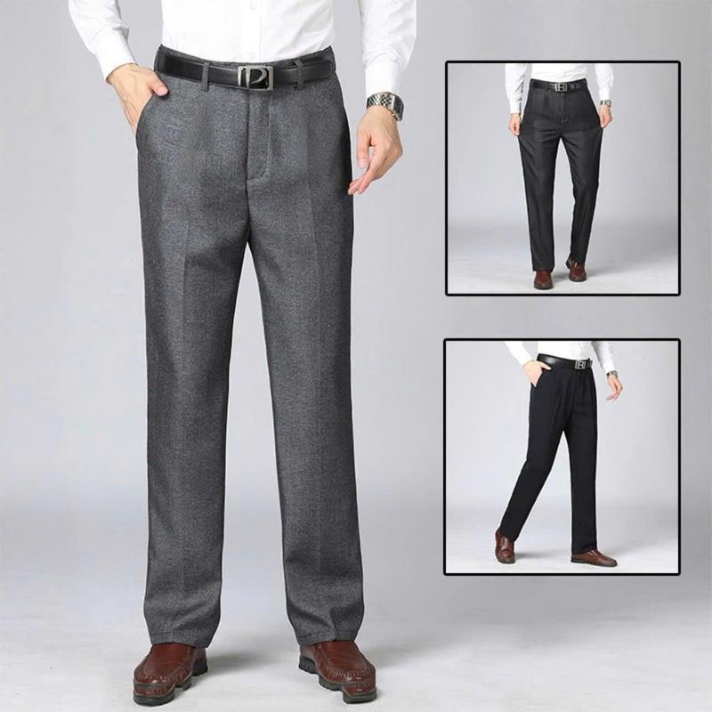 Quần Tây Nam Ống Đứng Chất Cotton 2 Da Không Co Giãn Dày Đẹp Full Size 45-100kg Nhiều Màu