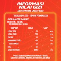 Gambar Doritos Makanan Ringan Rasa Nacho Cheese 120gr - Pack of 2 dari Lay's, Cheetos & Doritos Store Kota Surabaya 5 Tokopedia