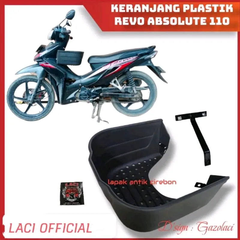 KERANJANG SAYUR HONDA REVO ABSOLUTE PNP SET BRAKET DAN BAUT 0