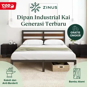 Dipan Industrial Zinus Kai DIY Bed In a Box Furniture [COD]