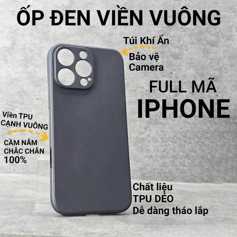 Ốp lưng cho iPhone 17, 17E, 16, 16e, 15, 14, 13, 12, 11, X, XR, XS, 8, 7, 6,…