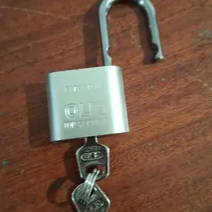 GEMBOK ANTI KARAT / Gembok Pintu / Gembok Pagar 3 Kunci Silver Satin Panjang Pendek Short Long