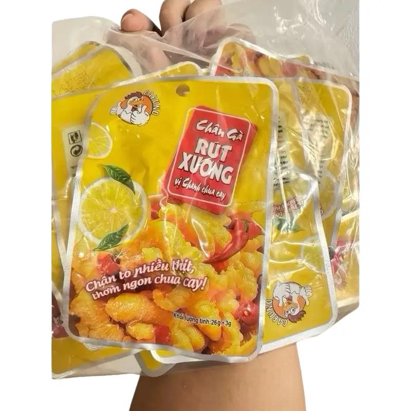 Combo 20 chiếc chân gà rút xương cabuno vị tương thơm, chanh chua thơm ngon hấp dẫn ( size nhỏ dùng thử )