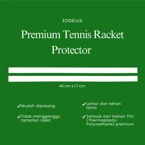 Premium Tennis Racket Edge Guard / Pelindung Raket Tenis