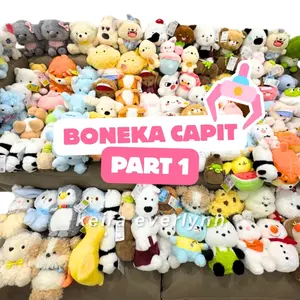 Boneka Capit Part 1 Oh Some / KKV | Claw Machine Doll / Character Plushie / Cartoon | Hadiah / Mainan Anak Murah & Lucu