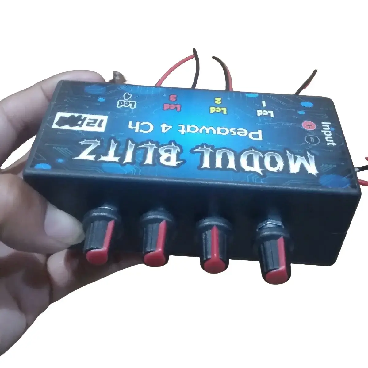 modul blitz  peswat 4 ch 12/24 volt terbagus n keren