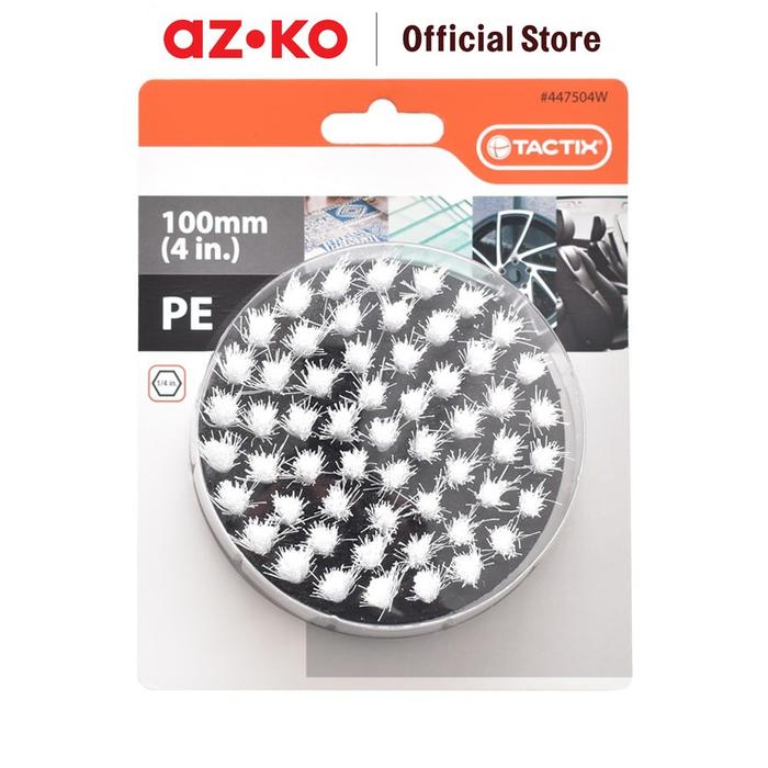 Gambar AZKO Tactix Sikat Poles Soft 10 cm - Putih Polishing Brush Detailing Pad Pembersih Permukaan dari AZKO ID Kota Administrasi Jakarta Pusat Tokopedia