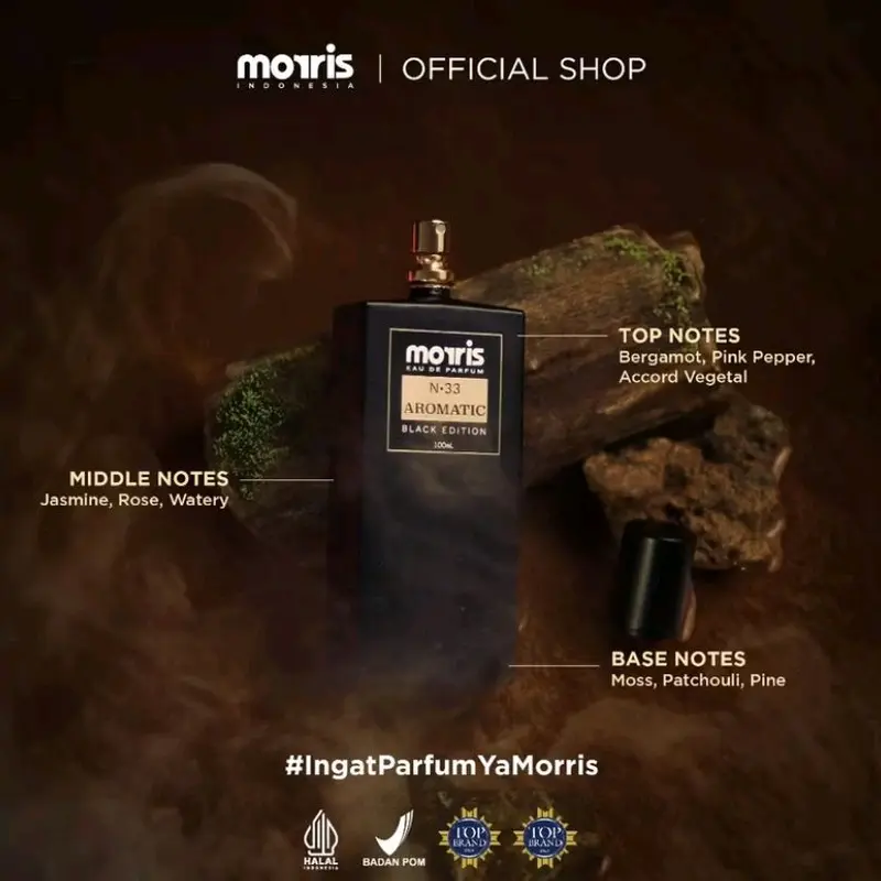 Morris EDP Black Edition/Parfume Pria 8
