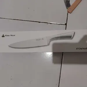Klaus-Meyer Chef Knife Pisau Dapur Profesional Stainless Steel Super Tajam Triple Riveted Kitchenware