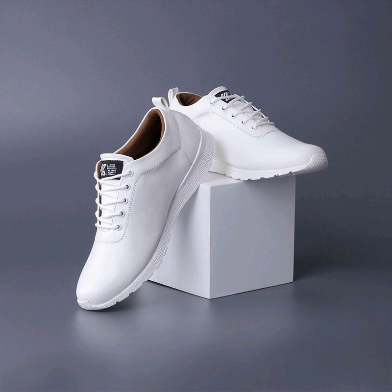 sepatu semi formal pria sepatu cowo sepatu formal Casual Hitam Kerja Shoes 4