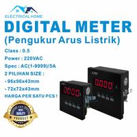 Gambar Ampere Meter Digital 72x72mm/96x96mm 1 Phase Current Meter 1 Baris Indikator - 72x72mm dari ELECTRICAL HOME Kota Surabaya 1 Tokopedia