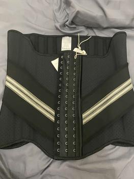 Product Review of YUYUADDICT - NEW Aria Latex Nylon Super Tight High Compression Core Corset Free Extension korsetsarahannaslimperut from R**m 0