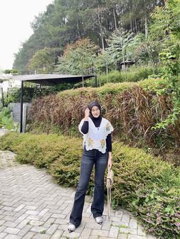 Product Review of ORE - Celana Jysso Cutbray Jeans Highwaist Wanita terbaru Size 27-34 Strecht  Kaki Nyaman from a**s 1