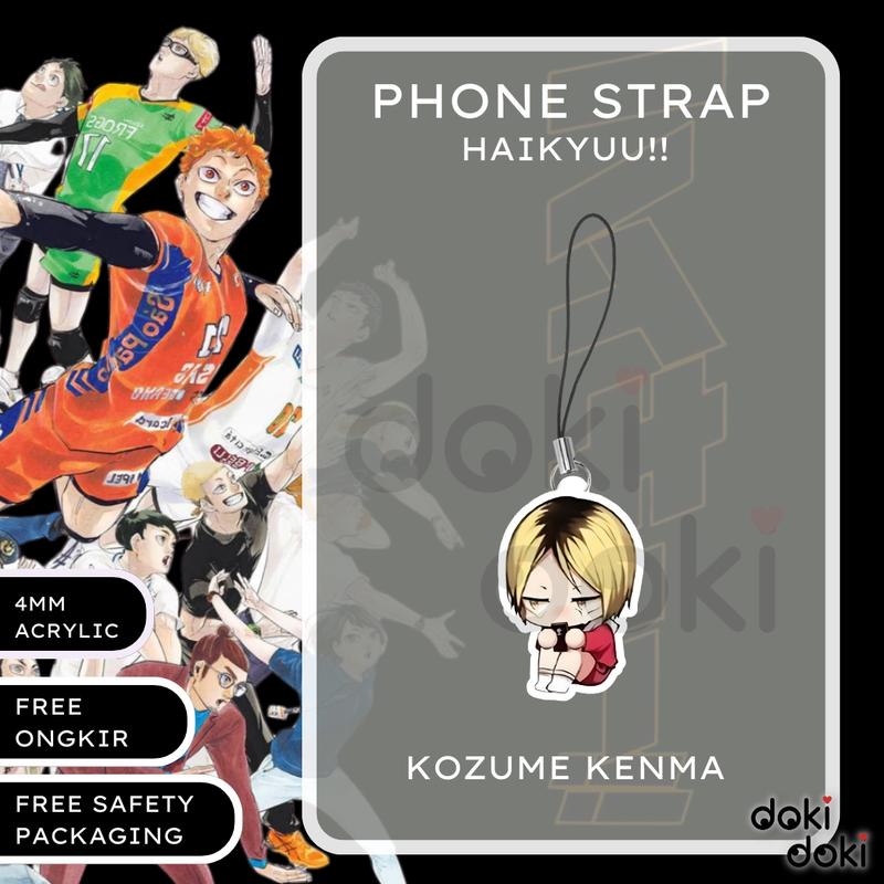 PHONE STRAP HP ANIME HAIKYUU!! HAIKYU!! 2 SISI 6