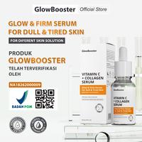 Gambar GlowBooster Serum Vitamin C + Collagen 15ml - Mencerahkan & Mengencangkan Kulit - Anti Penuaan - Resmi BPOM - Tekstur Ringan & Nyaman Digunakan - Tetes, Facial dari Kyurabeautyofficial Kab. Cilacap 2 Tokopedia