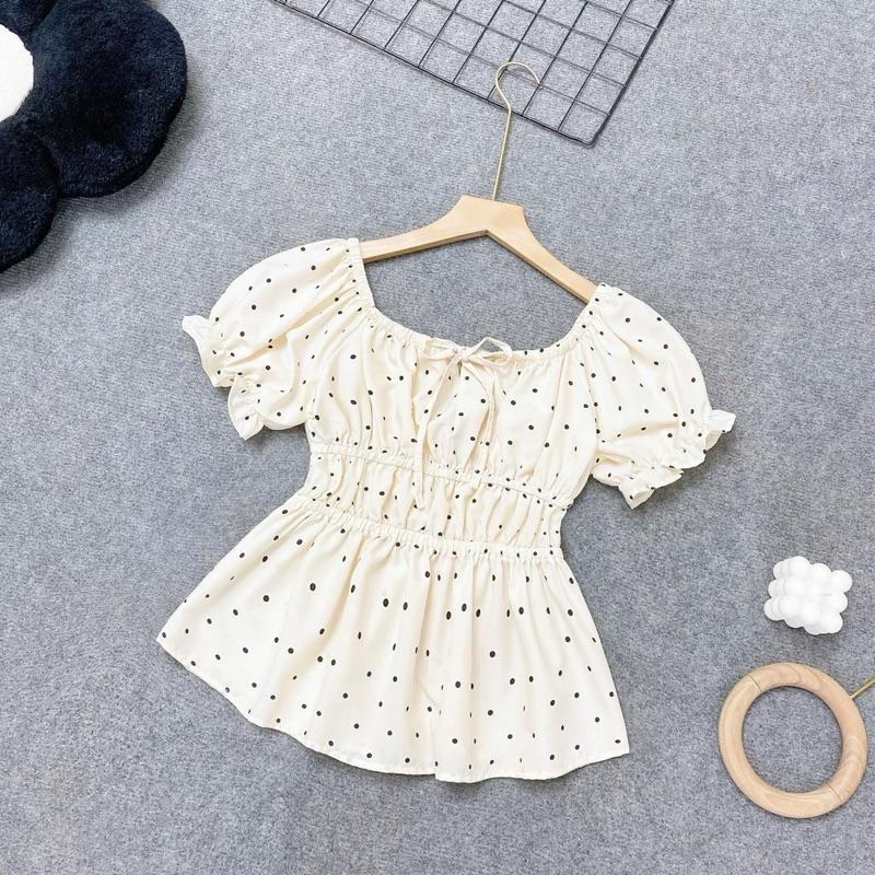 XẢ KHO  , áo kiểu bigsize nhún eo co giãn hót treand xinh xắn cho nữ có đủ size từ 55-95kg A282