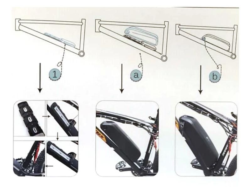 Product Introduction of Electric Bicycle Battery Cell Lithium USB for 1OOOW 15OOW Ebike Kit, 36V, 48V, 52V, 10AH, 15AH, 12.5AH, 17.5AH, 21AH, 18650 24