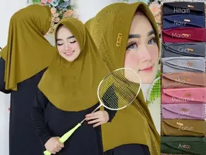 Hijab Sport Aulia L Jersey Premium Original Aulia