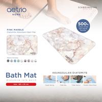 Gambar KESET DIATOMITE | BATH MAT PINK MARBLE dari Aetrio Shop Kota Administrasi Jakarta Utara 1 Tokopedia