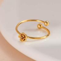 Gambar C237 Cincin All Size Titanium Wanita Korean 6 Lapis Pelapisan Emas 18K • Mawar Polos Elegan • Anti Karat Anti Luntur • Fashion Jewelry • Cincin Aesthetic • Cincin Minimalis • Cincin Elegant • Aksesoris Perhiasan Wanita • Model baru 2025 dari mahkota Mall Jewelry Kota Administrasi Jakarta Barat 1 Tokopedia