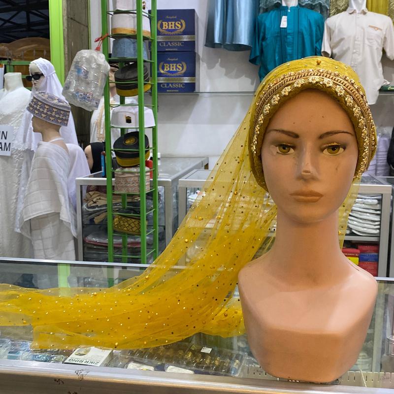 Songko haji perempuan model misfat panjang terbaru Pesta Wanita Cantik 5