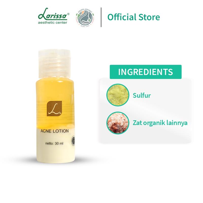 ACNE LOTION (ANTI JERAWAT) LARISSA 4