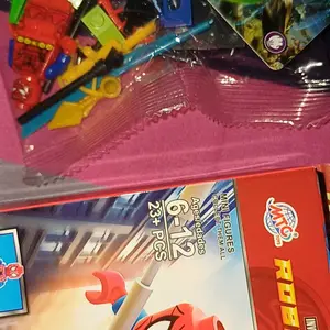 Roboman Super Heroes Mainan Balok Susun Figur Mini Building Block Pahlawan