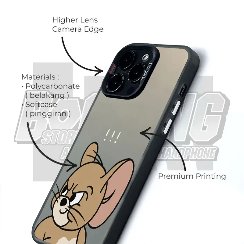 Case For Sam Op Vi Inf Ip Real XM Premium Matte Hard Casing - Case IMD - Case Hologram MOTIF OG COUPLE 3