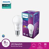 Gambar Lampu Philips DipSwitch Bohlam LED 8W Lima Warna dari Philips lighting Jakarta Kota Administrasi Jakarta Timur 1 Tokopedia